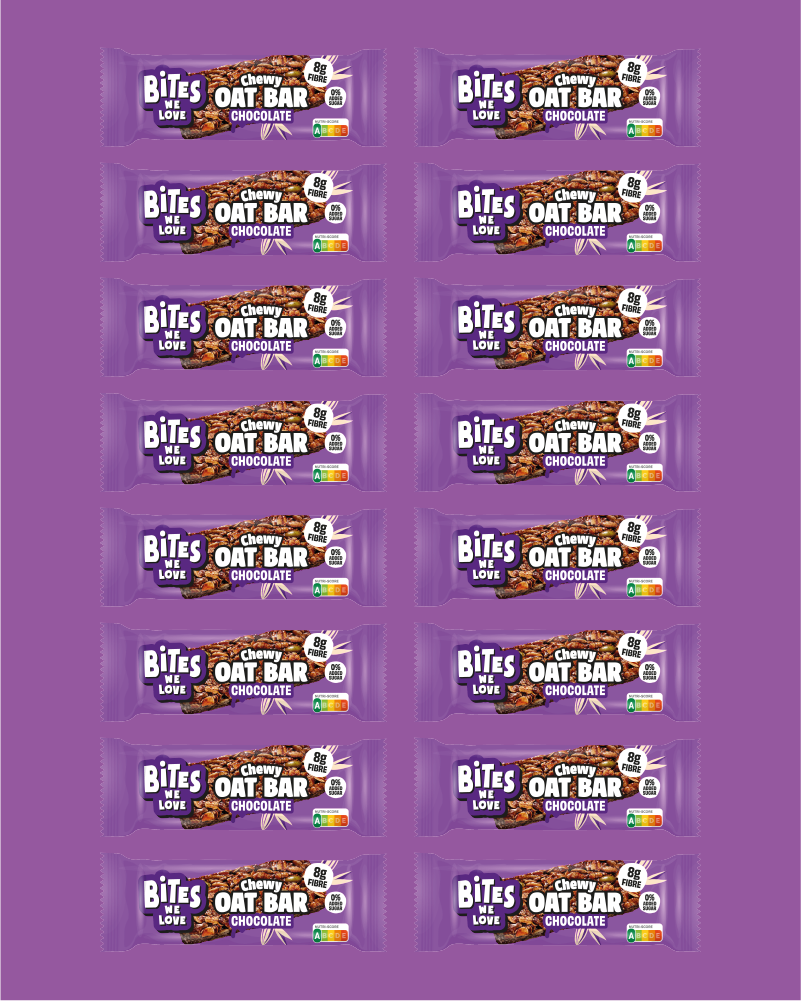 Chewy Oat Bar Chocolate Display Box 16*30g