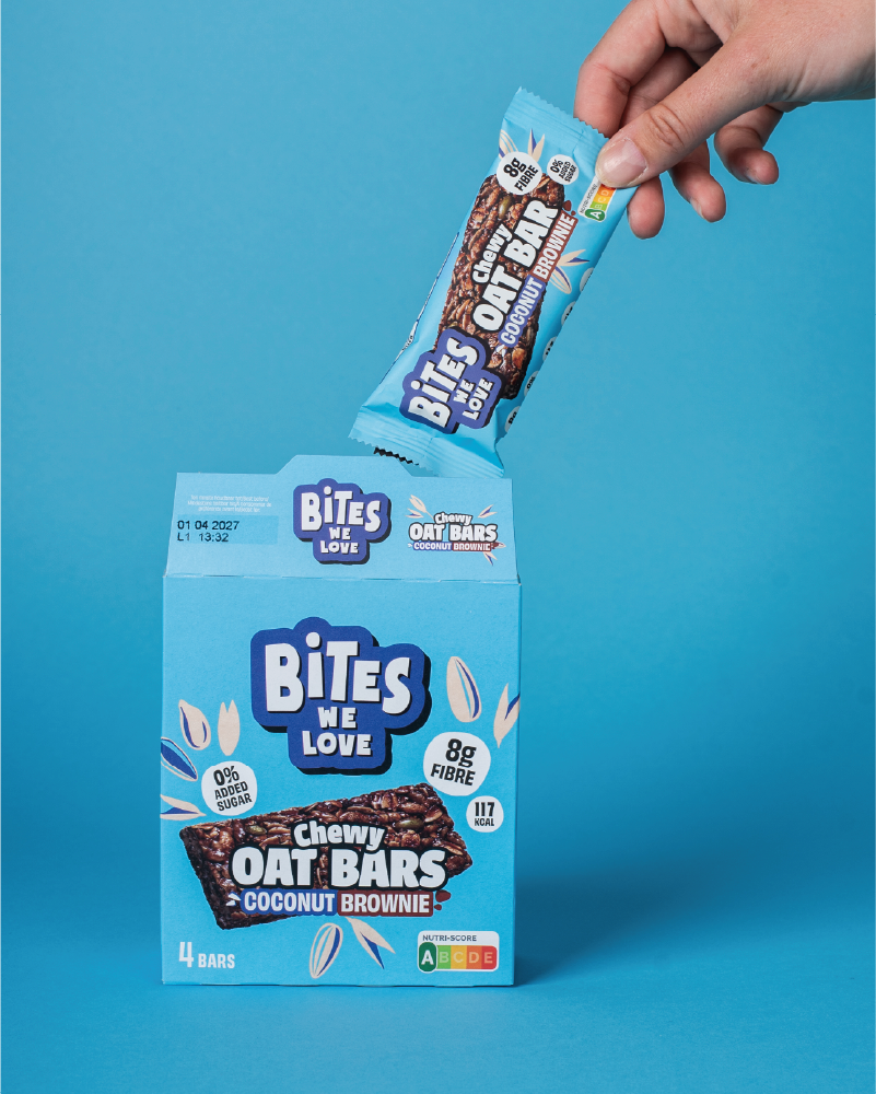 Chewy Oat Bar Coconut Brownie 4*30g