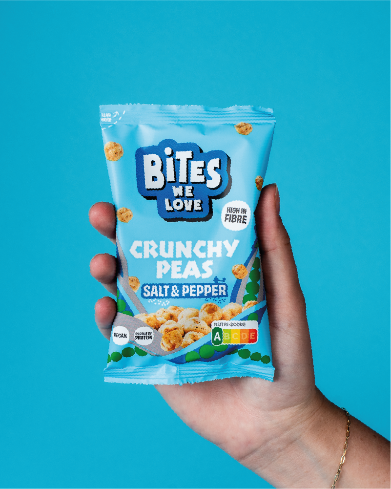 Crunchy Peas Sea Salt & Black Pepper 30g