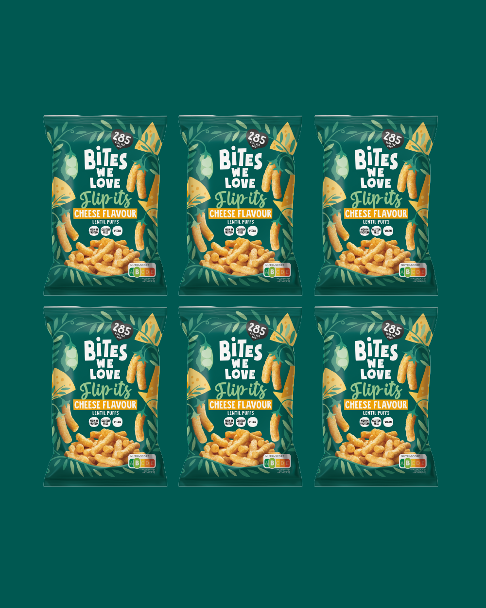 Lentil Puffs Vegan Cheese 18g