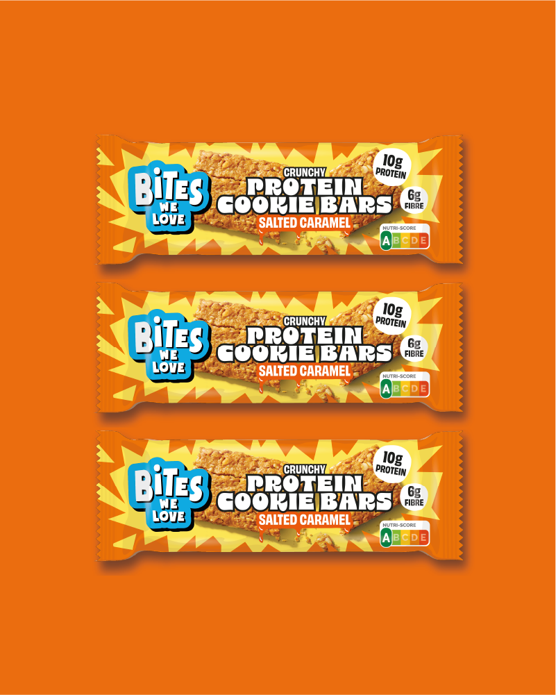 Protein Cookie Bar Salted Caramel 3*40g