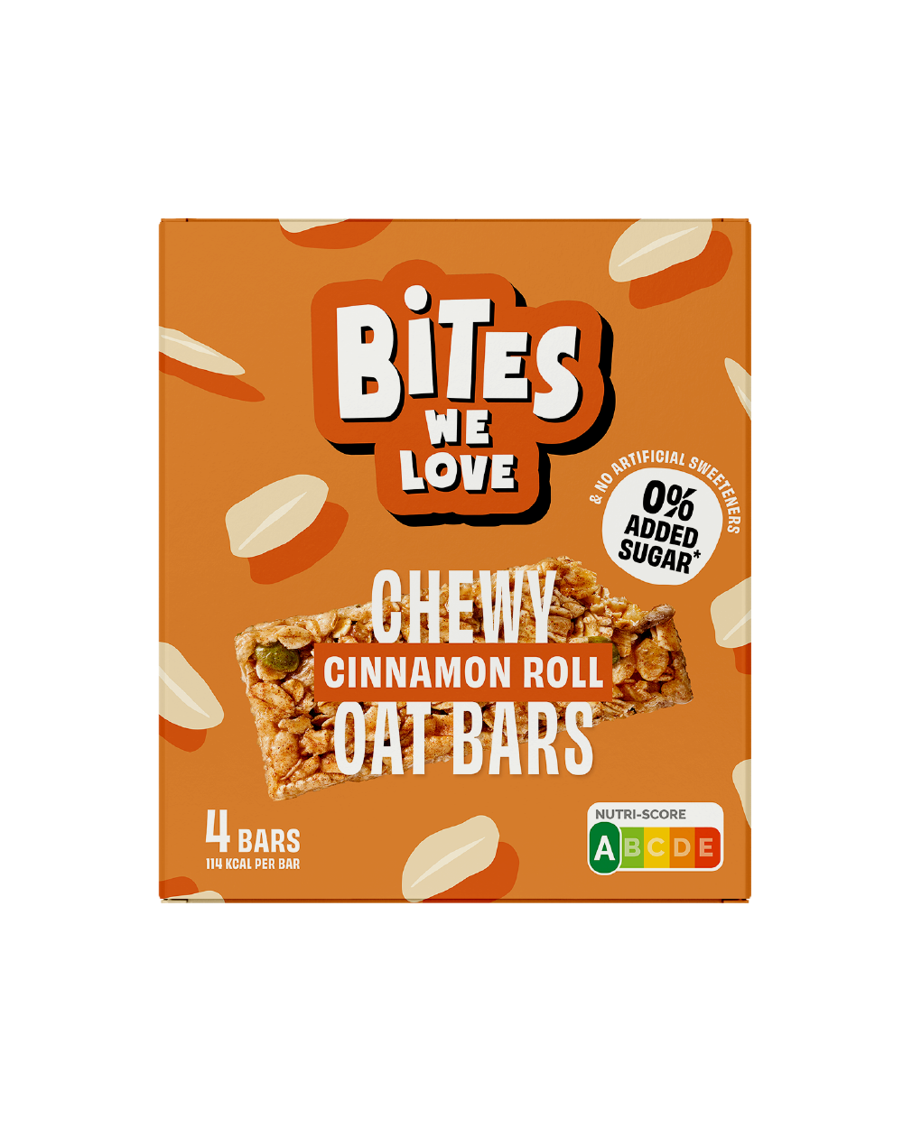 Chewy Oat Bar Cinnamon Roll 4*30g