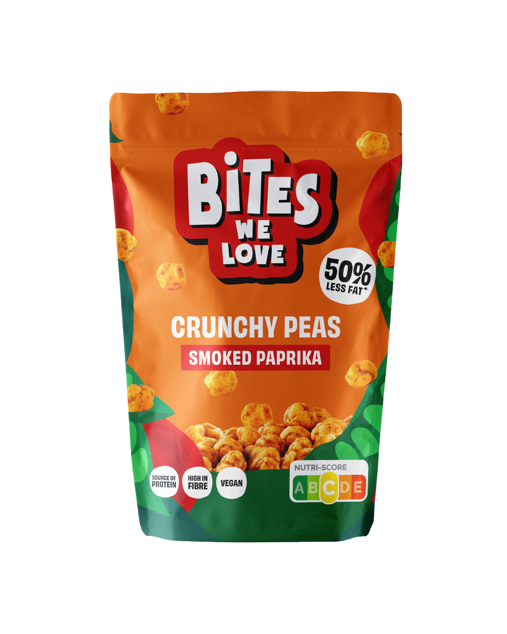 Crunchy Peas Smoked Paprika 100g