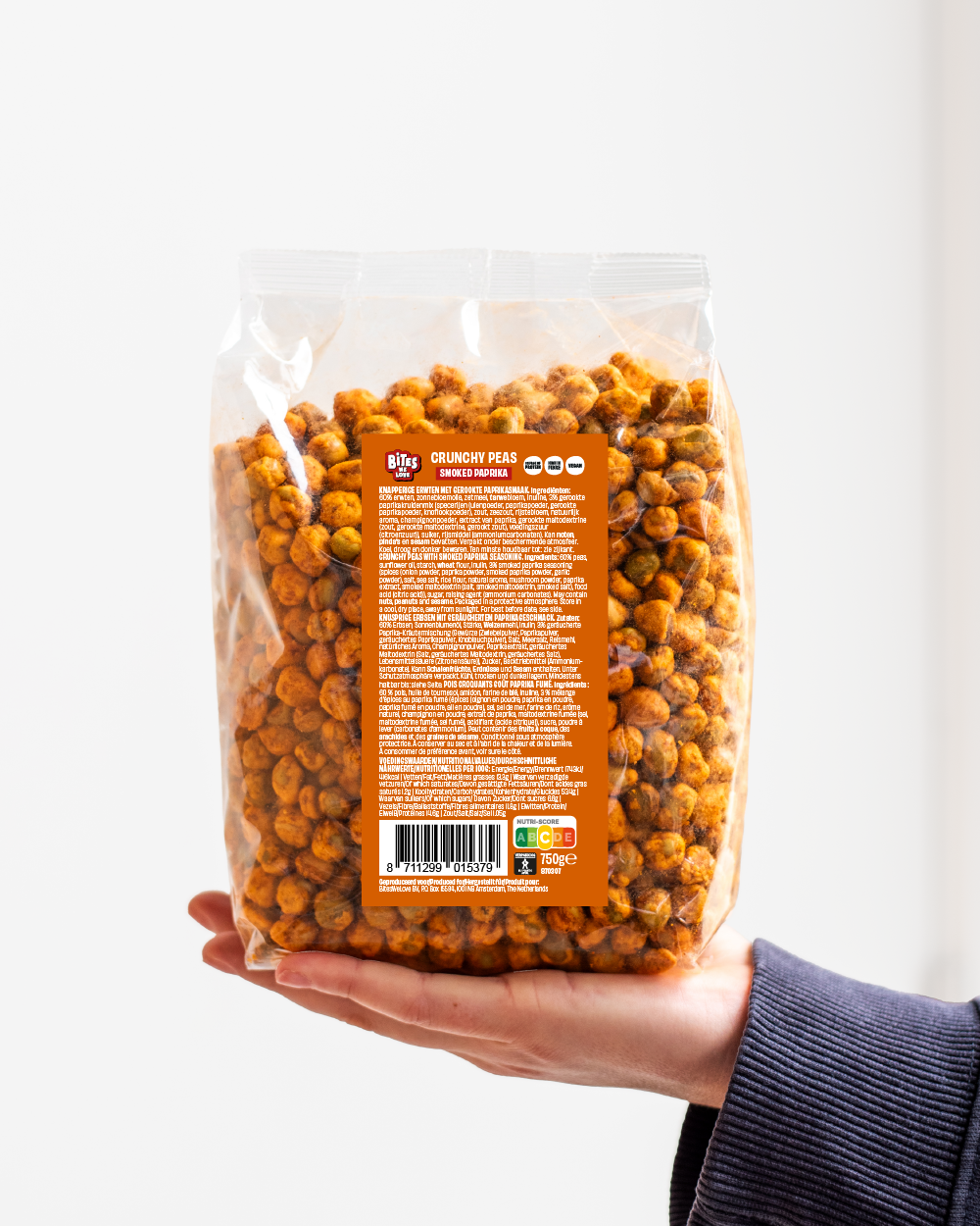 Crunchy Peas Smoked Paprika 4*750g