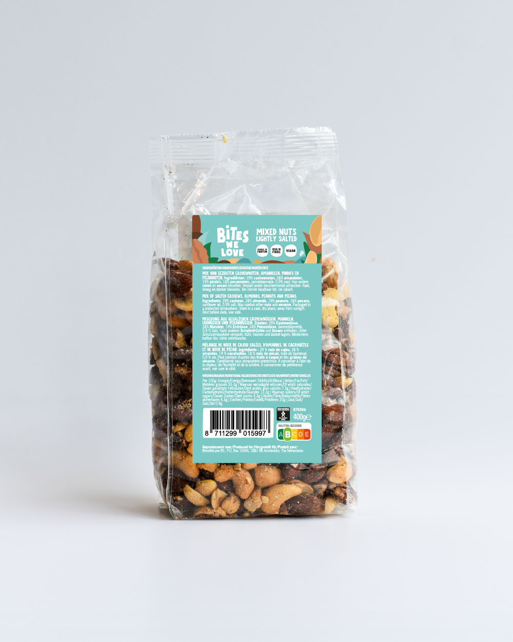 Mixed Nuts Lightly Salted 8*400g