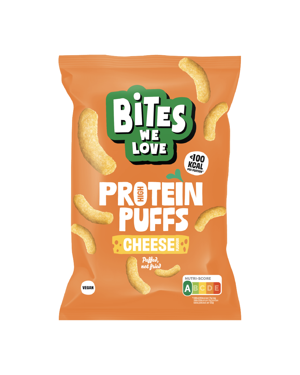 Protein Puffs Cheese 6*75g