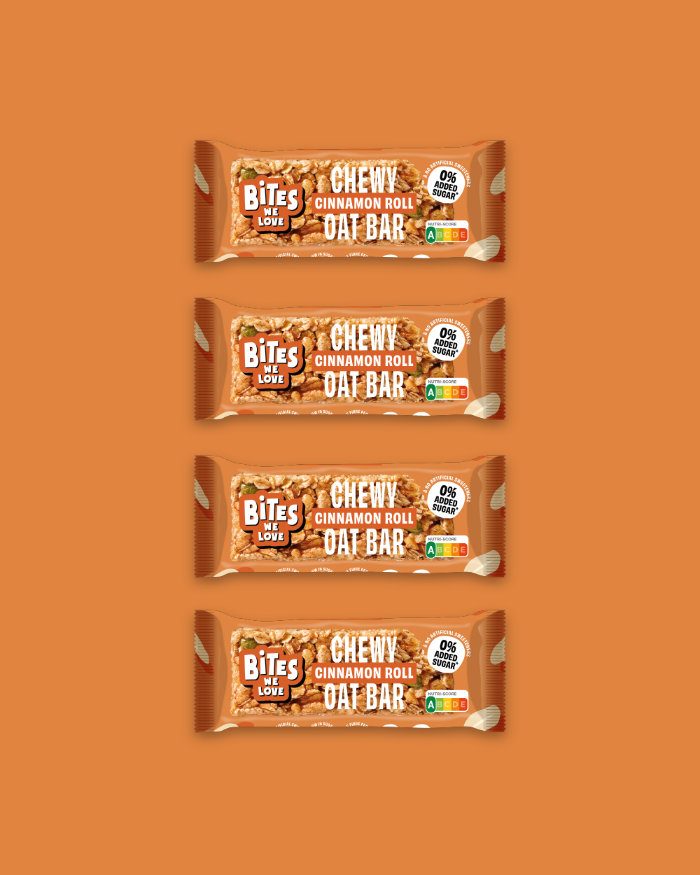 Chewy Oat Bar Cinnamon Roll 4*30g