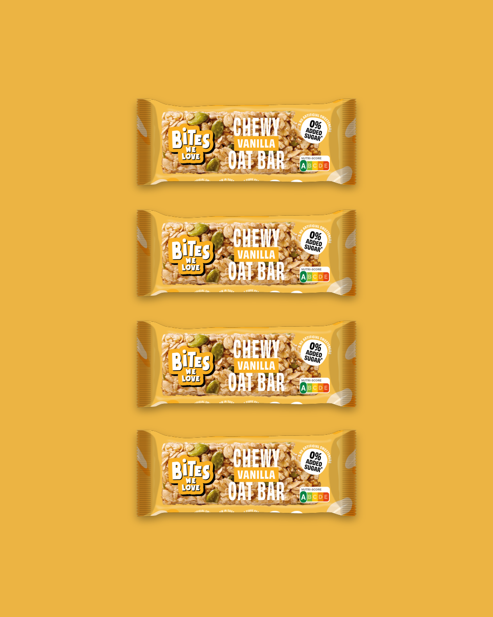 Chewy Oat Bar Vanilla 4*30g