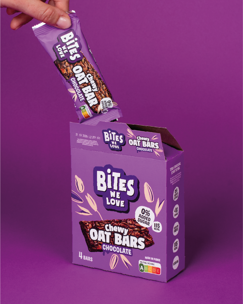 Chewy Oat Bar Chocolate 4*30g