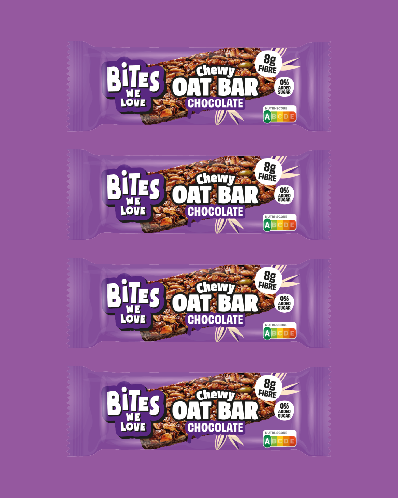 Chewy Oat Bar Chocolate 4*30g