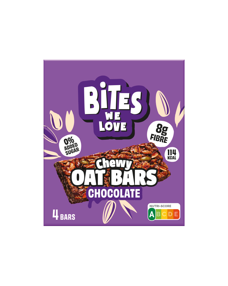 Chewy Oat Bar Chocolate 4*30g