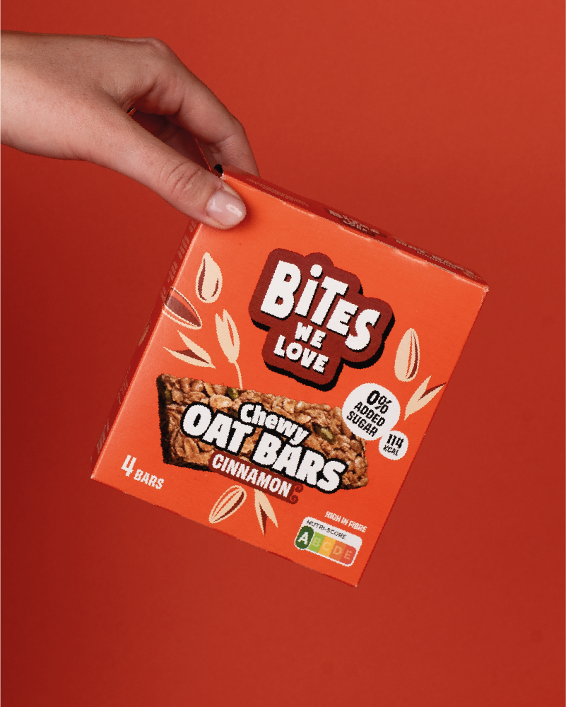 Chewy Oat Bar Cinnamon Roll 4*30g