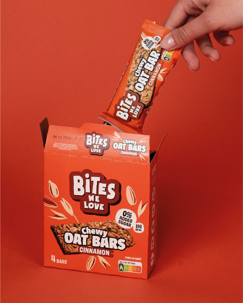 Chewy Oat Bar Cinnamon Roll 4*30g