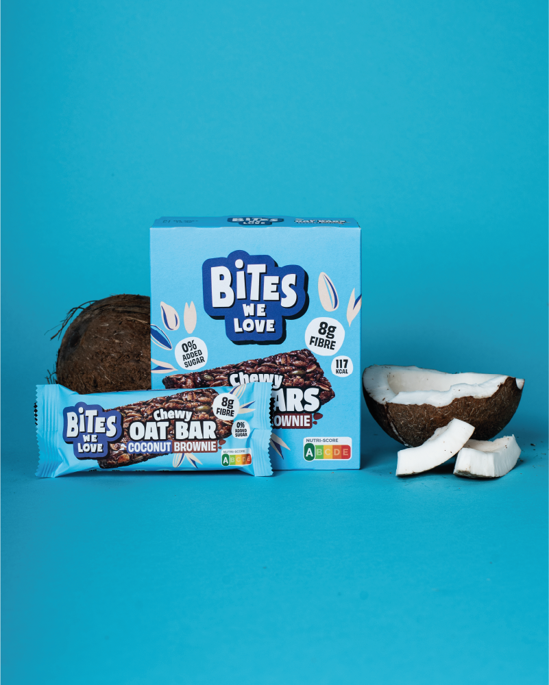 Chewy Oat Bar Coconut Brownie 4*30g