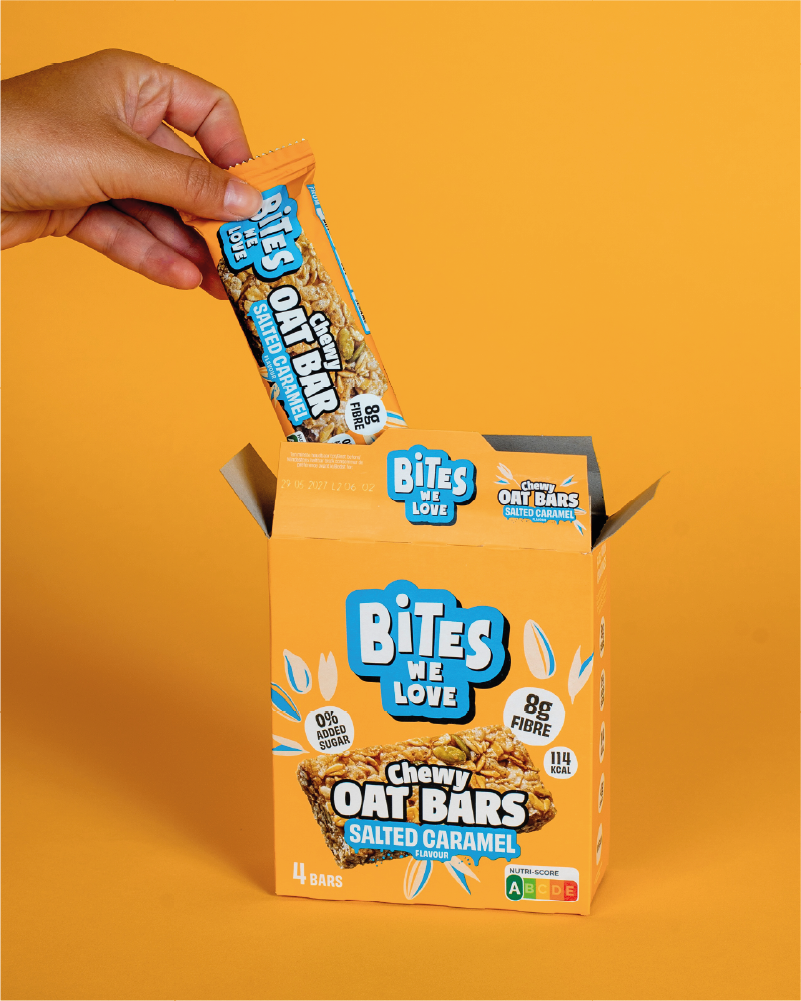 Chewy Oat Bar Salted Caramel 8*4*30g