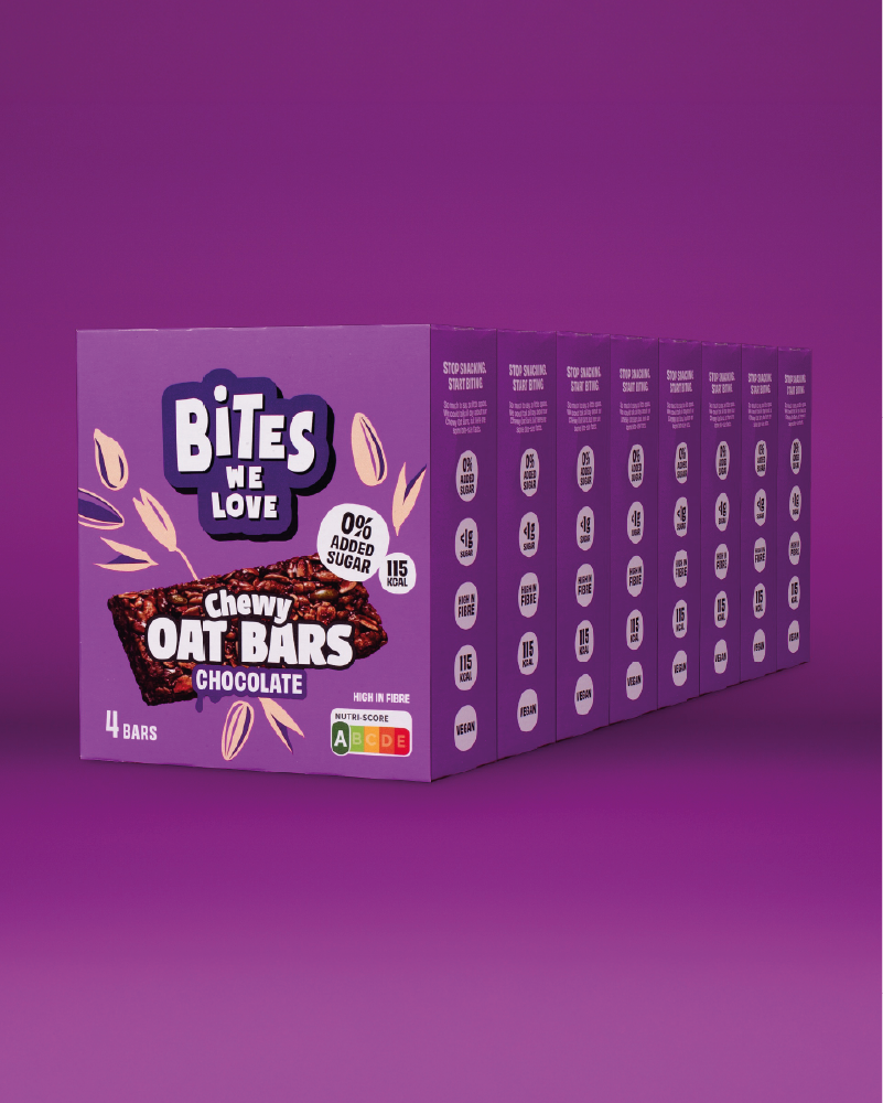 Chewy Oat Bar Chocolate 8*4*30g