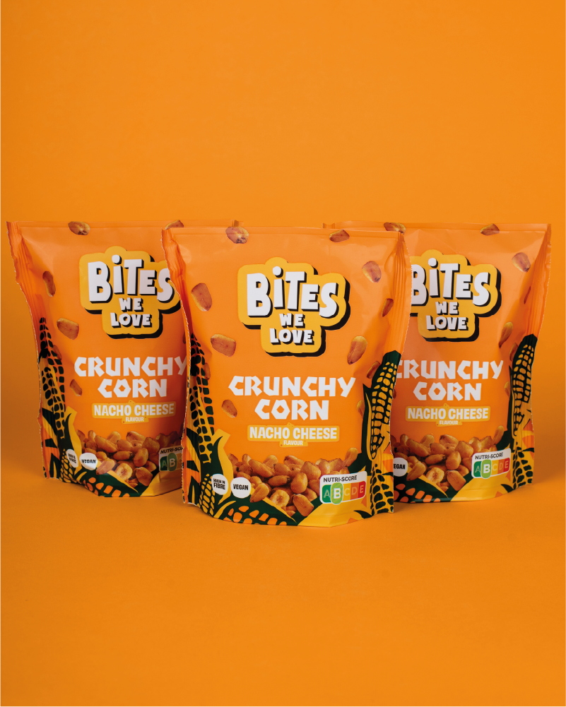 Crunchy Corn Nacho Cheese 6*100g 