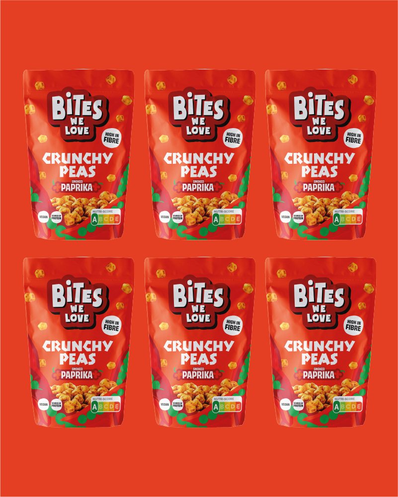 Crunchy Peas Smoked Paprika 100g (losse stazak)