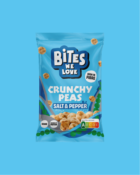 Crunchy Peas Sea Salt & Black Pepper 30g