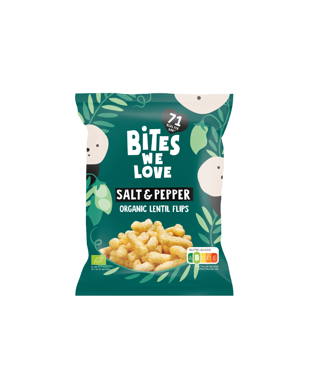 Lentil Puffs Salt & Pepper 6*18g