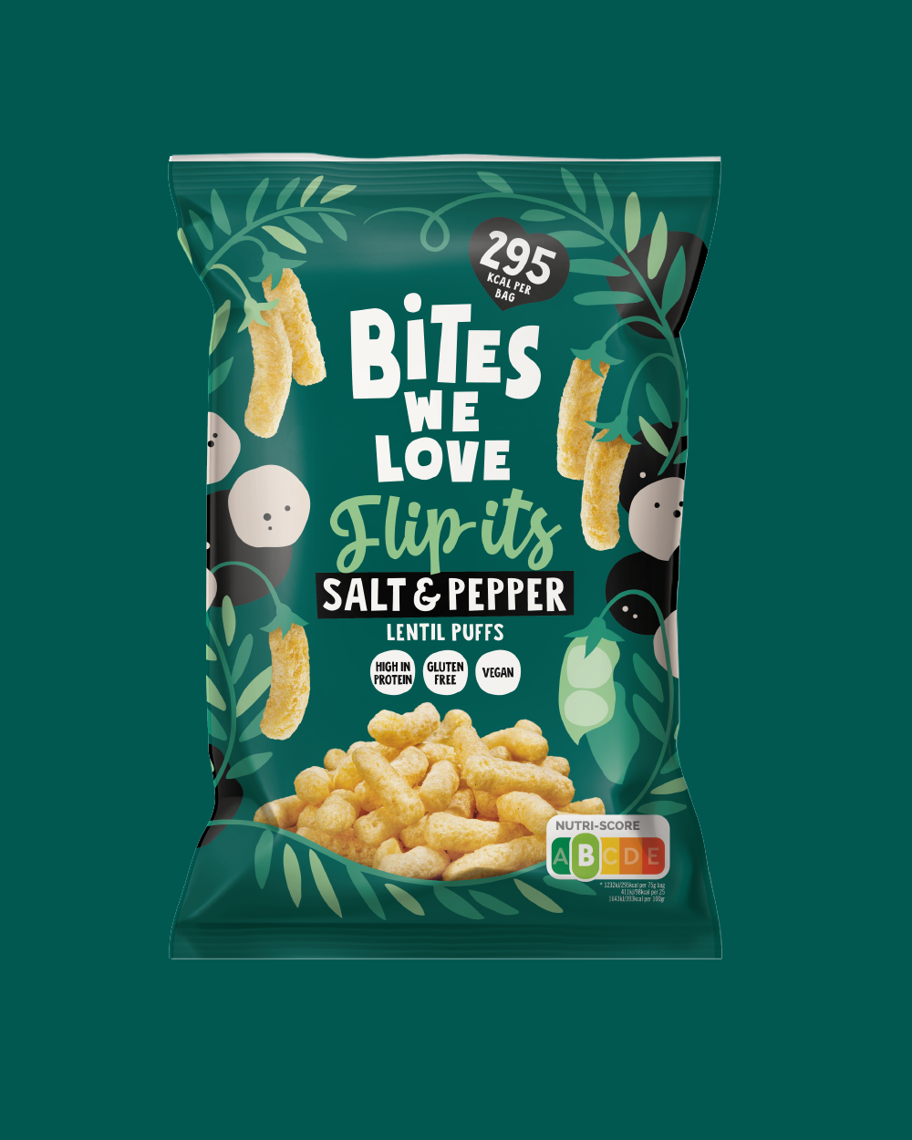 Lentil Puffs Salt & Pepper 6*75g