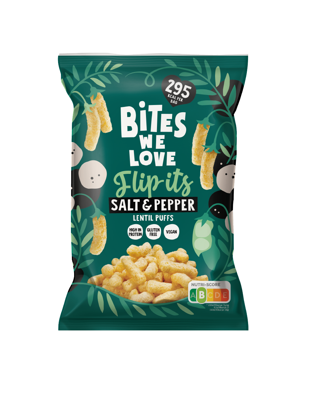 Lentil Puffs Salt & Pepper 6*75g