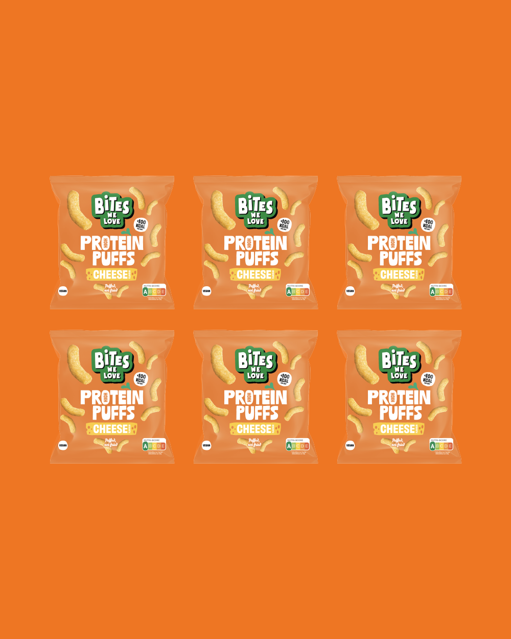 Protein Puffs Cheese 8*25g