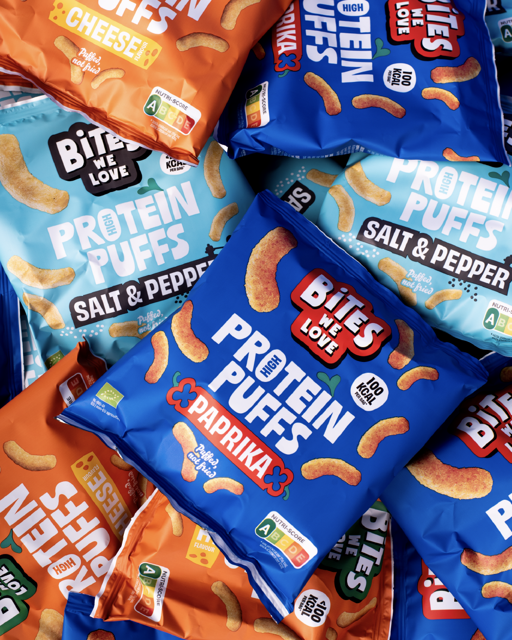 Protein Puffs Paprika 8*25g