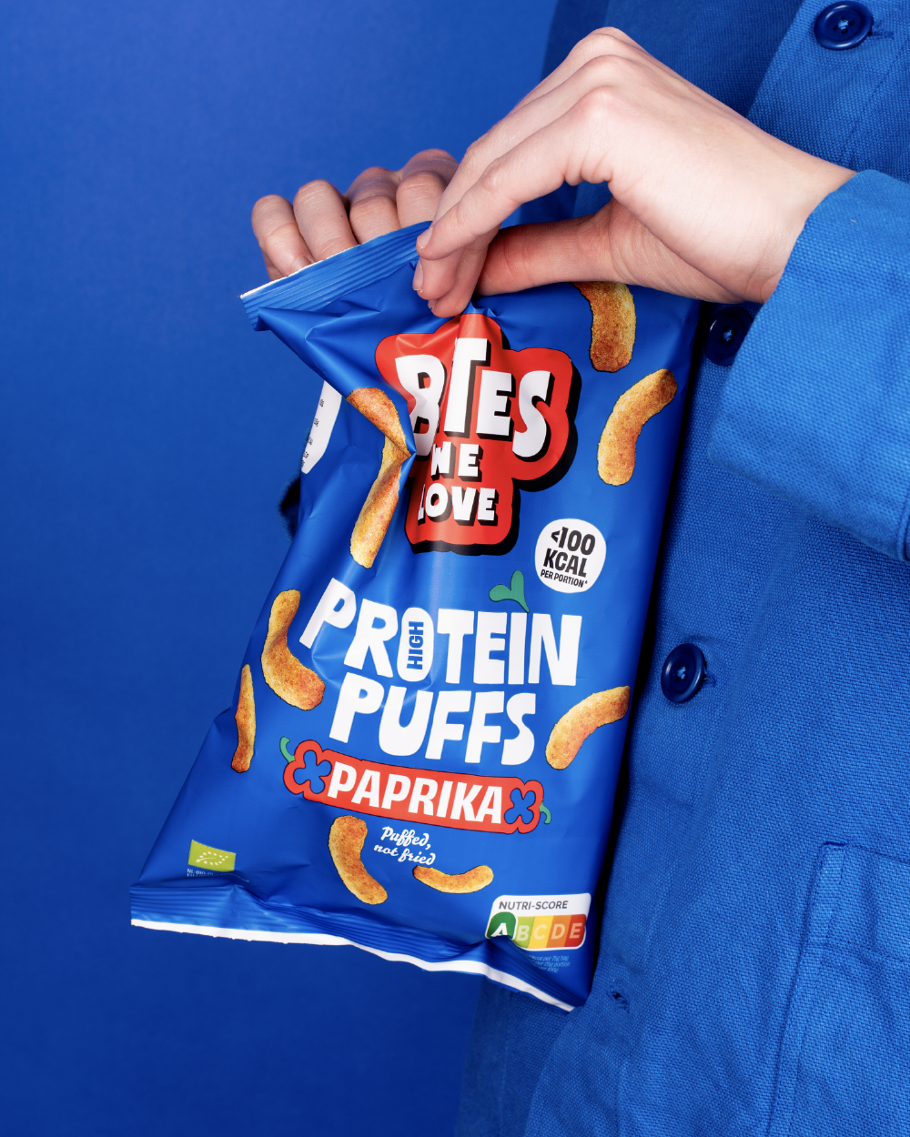 Protein Puffs Paprika 6*75g
