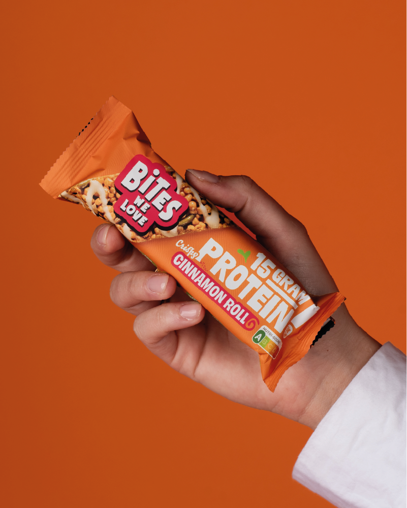 Protein Bar Cinnamon Roll Display Box 12*50g