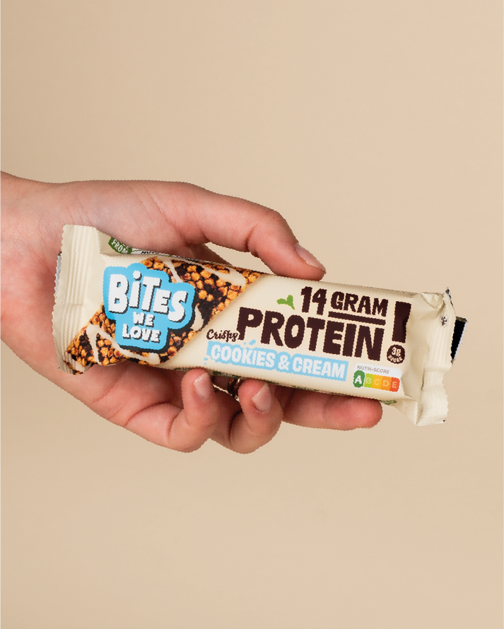 Protein Bar Cookies & Cream 50g – BitesWeLove