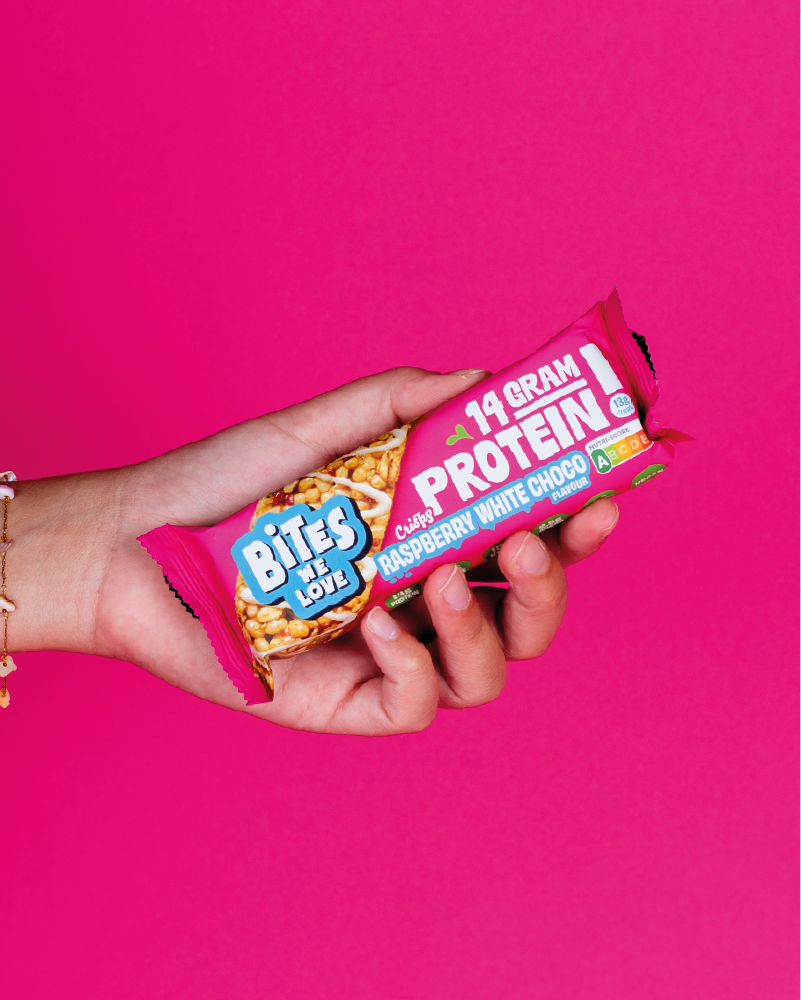 Protein Bar Raspberry White Chocolate 12*50g