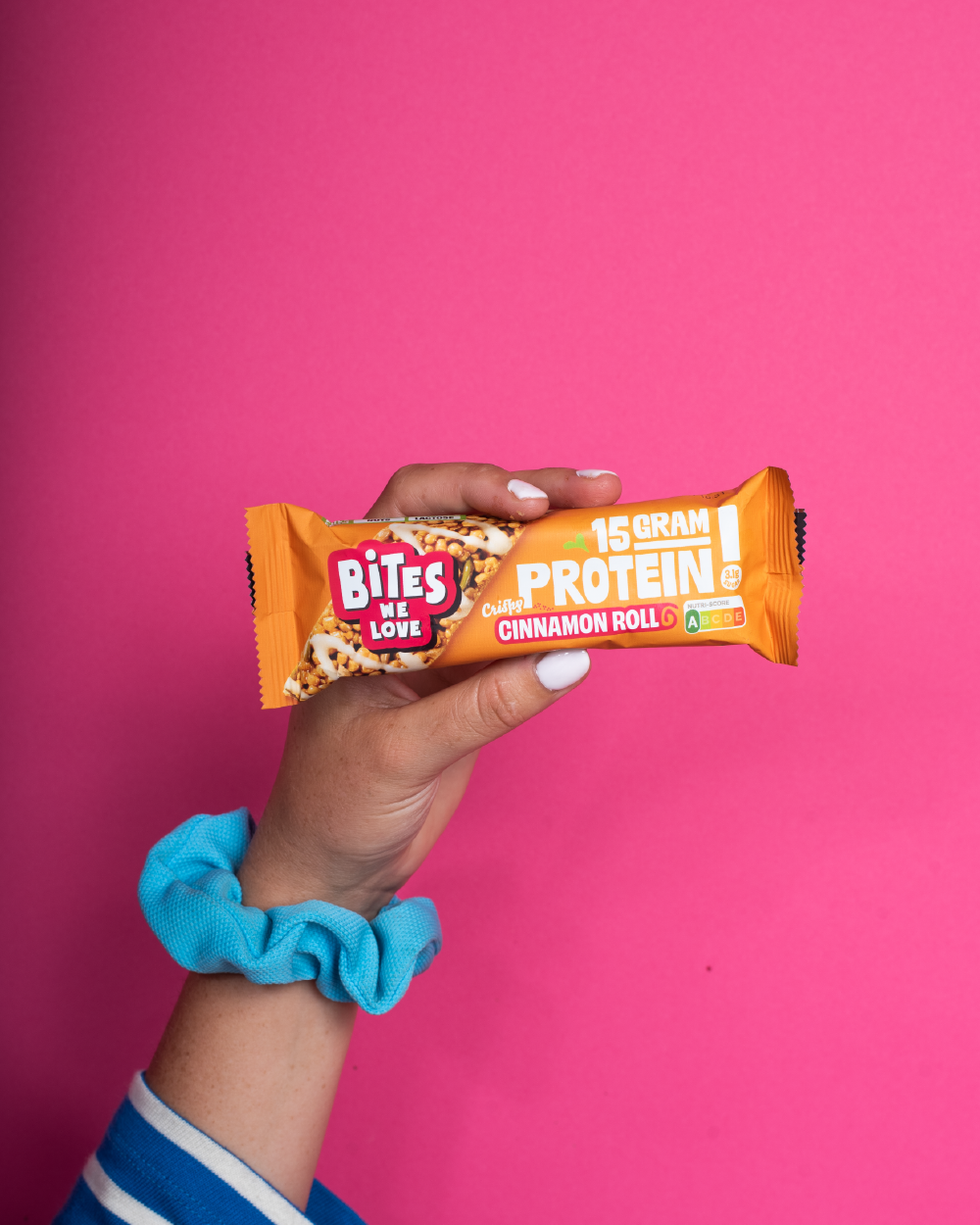 Protein Bar Cinnamon Roll Display Box 12*50g