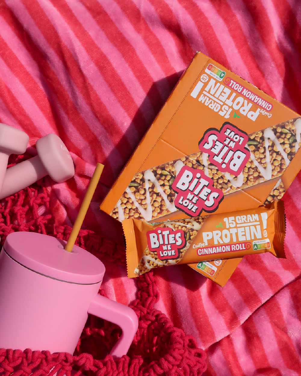 Protein Bar Cinnamon Roll Display Box 12*50g